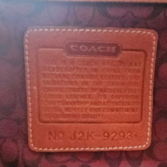 Vintage Coach Hobo Ergo Spectator 9293 - Picture 4 of 6